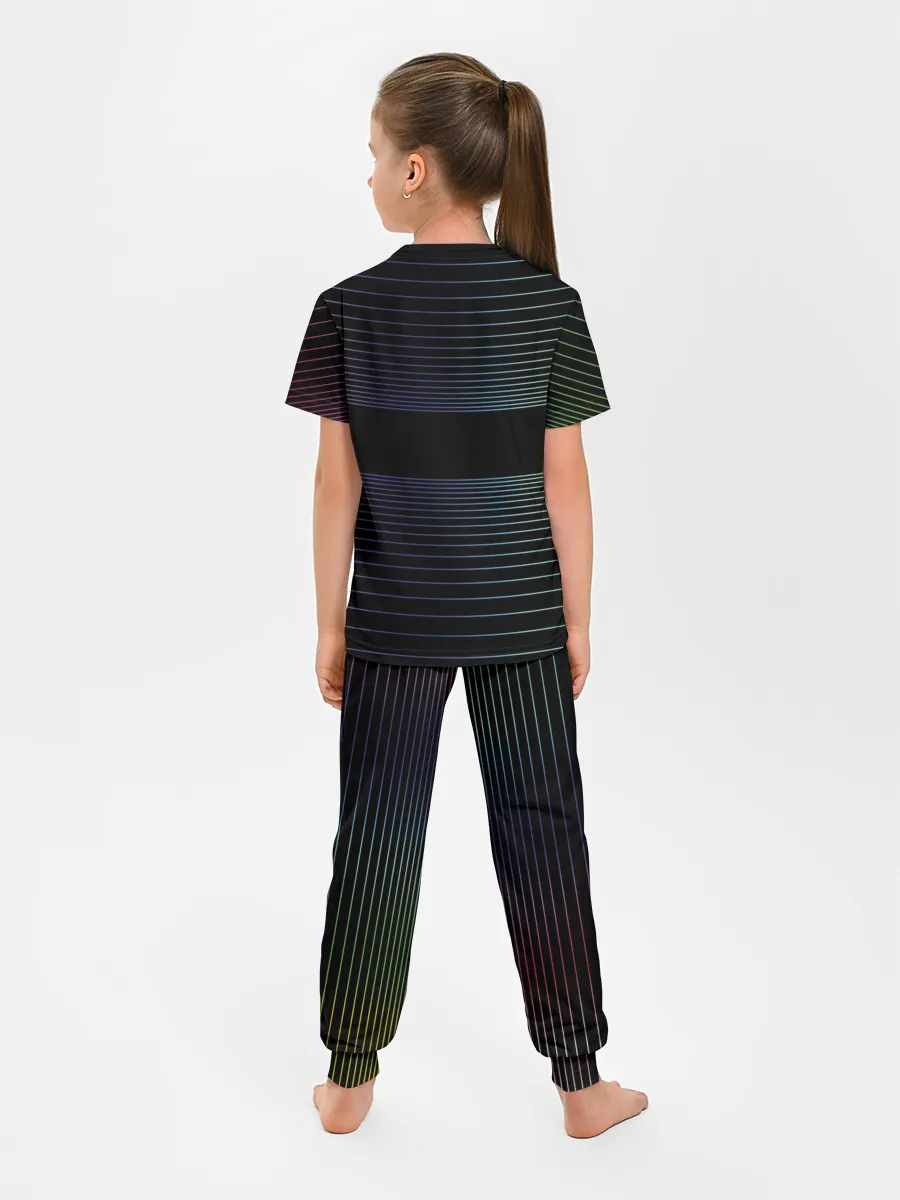 Детская пижама с брюками / Полоски