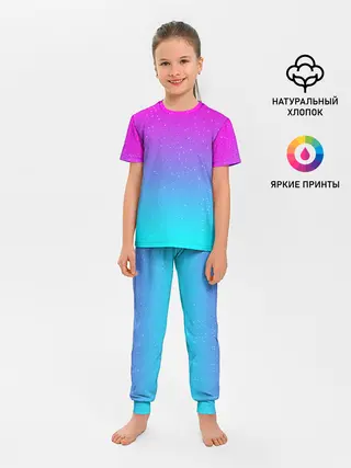 Детская пижама с брюками / NEON SPACE