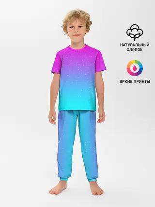 Детская пижама с брюками / NEON SPACE