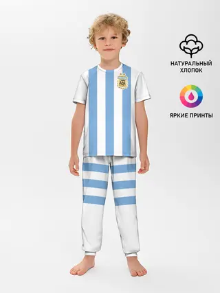 Детская пижама с брюками / Сборная Аргентины