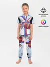 Детская пижама с брюками / Сердце