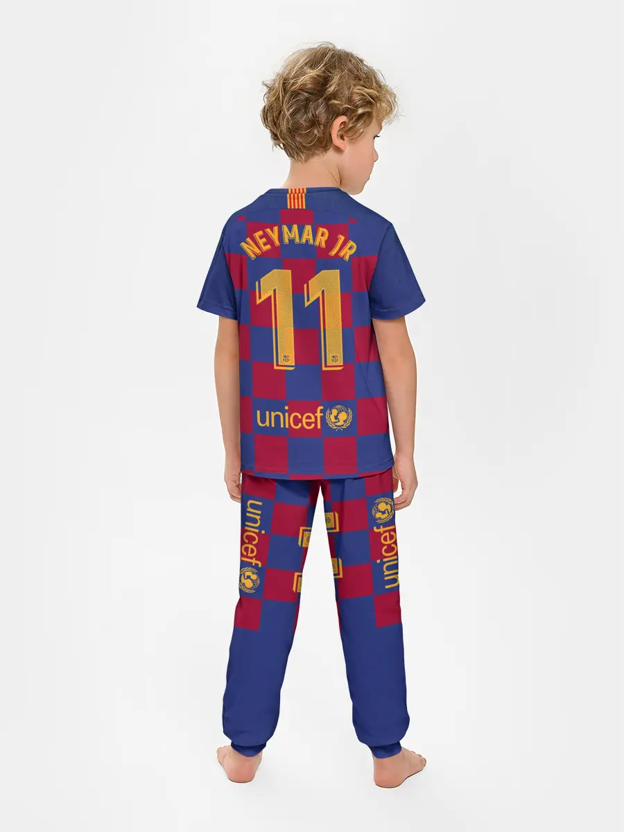 Детская пижама с брюками / Неймар Форма Барселона 19/20