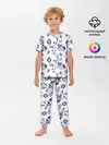 Детская пижама с брюками / Девчачий дудл