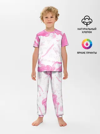 Детская пижама с брюками / LIL PEEP / ЛИЛ ПИП