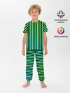 Детская пижама с брюками / Пикси полосы