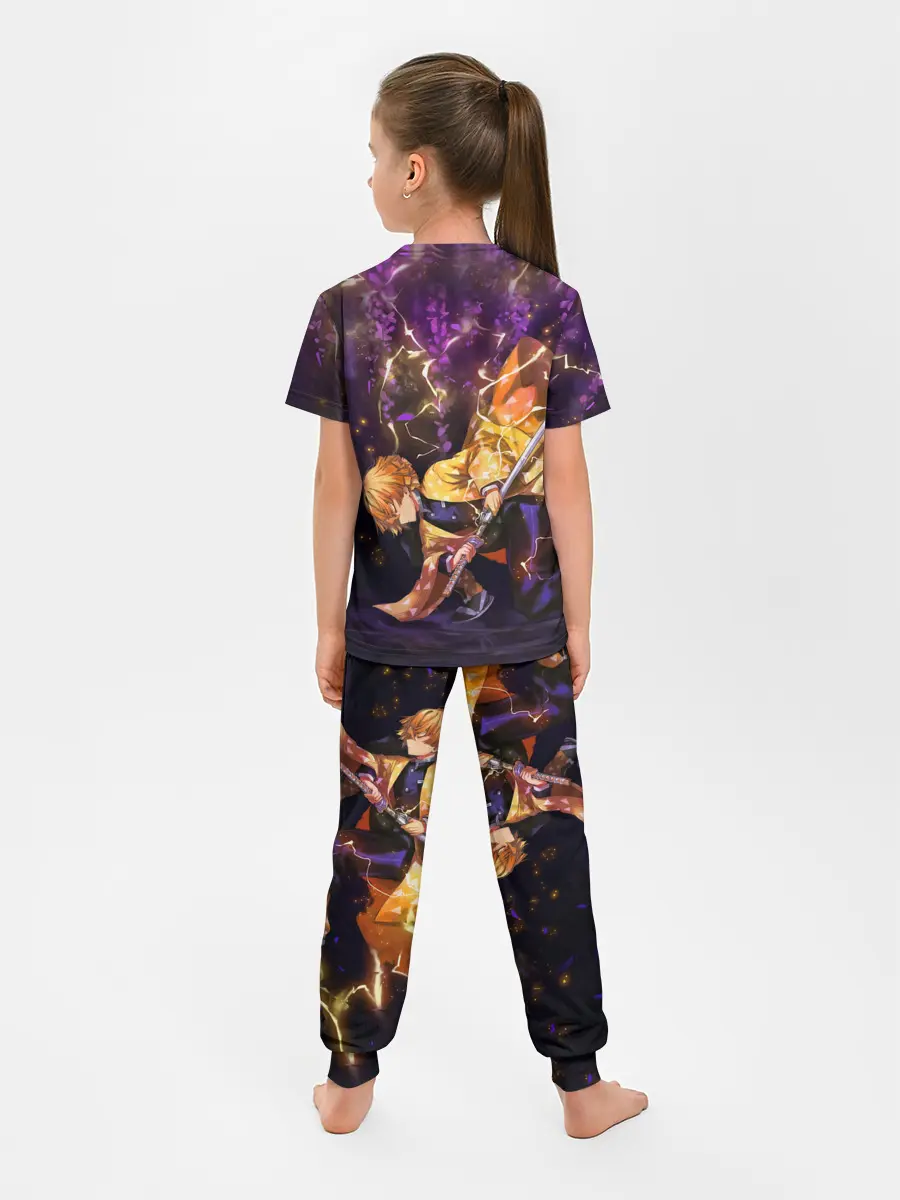 Детская пижама с брюками / Kimetsu no yaiba готовится