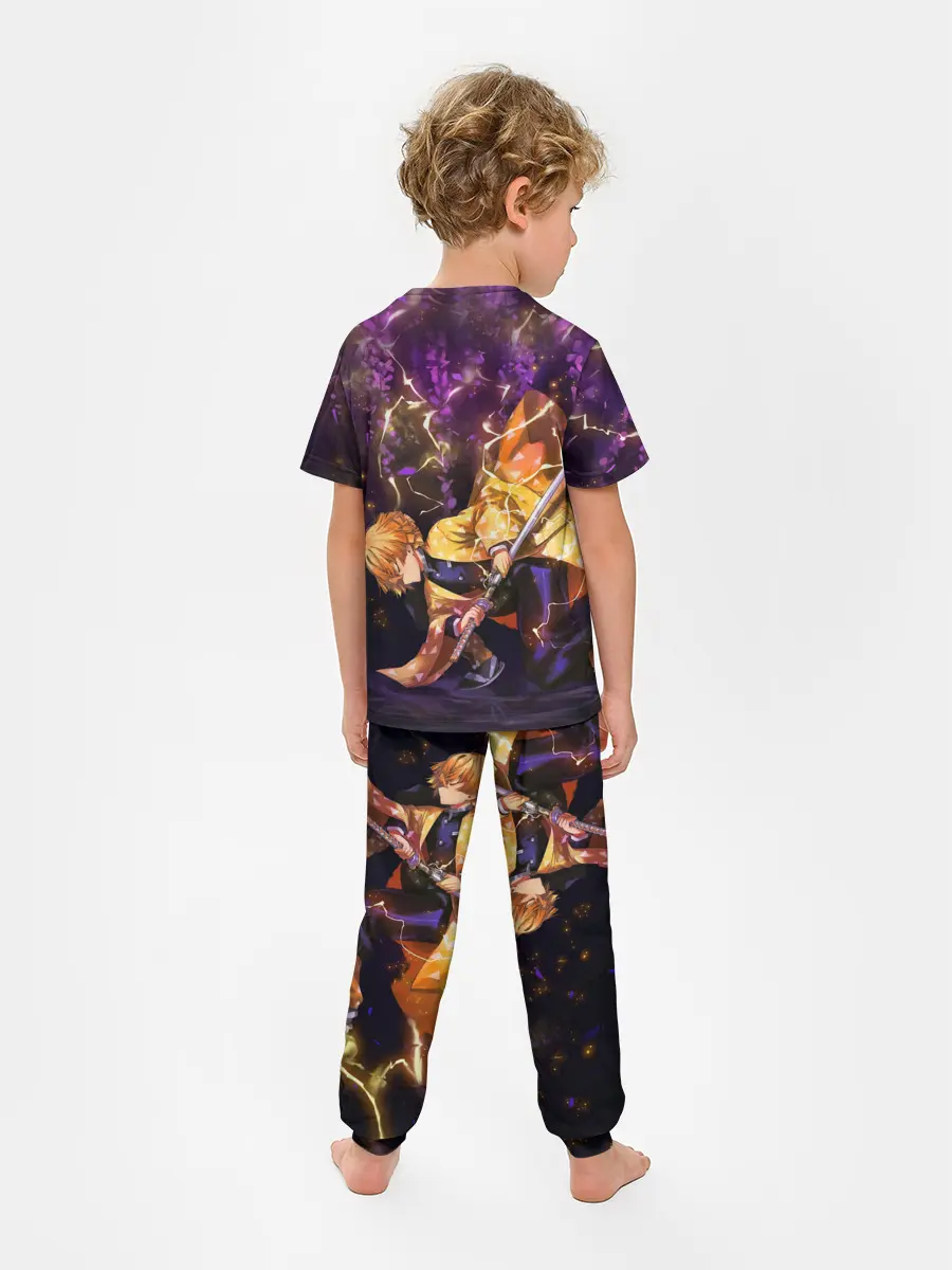 Детская пижама с брюками / Kimetsu no yaiba готовится