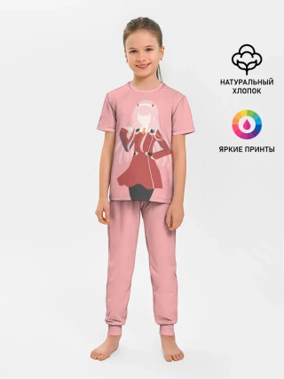 Детская пижама с брюками / ноль два минимал