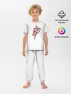 Детская пижама с брюками / Иероглиф БЕЗДОМНЫЙ БОГ