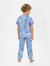 Детская пижама с брюками / 3d ice glitch
