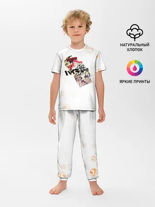 Детская пижама с брюками / ВОЛЕЙБОЛ!! сцены с командами | Haikyuu!!