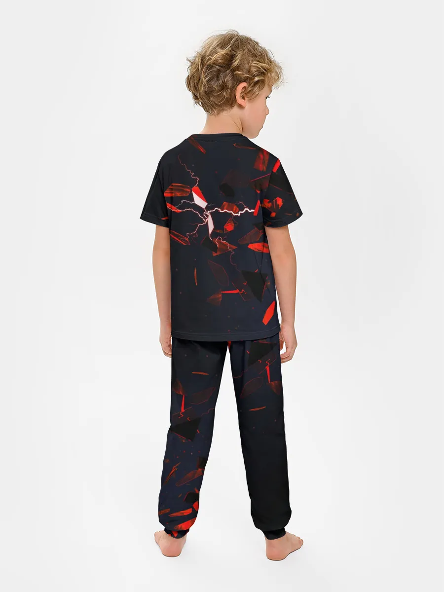 Детская пижама с брюками / DOTA 2 | 3D плиты и молния