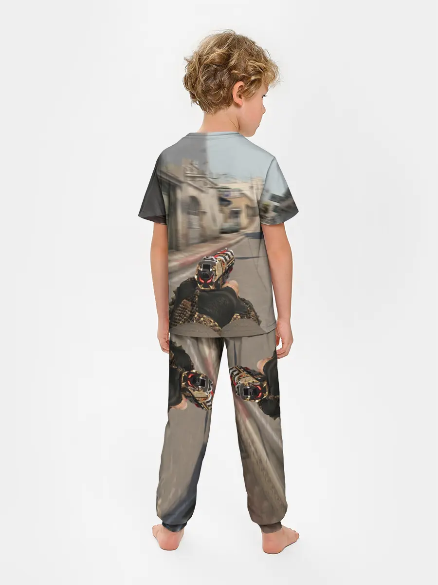 Детская пижама с брюками / CS:GO - Ominous Look | Зловещий взгляд