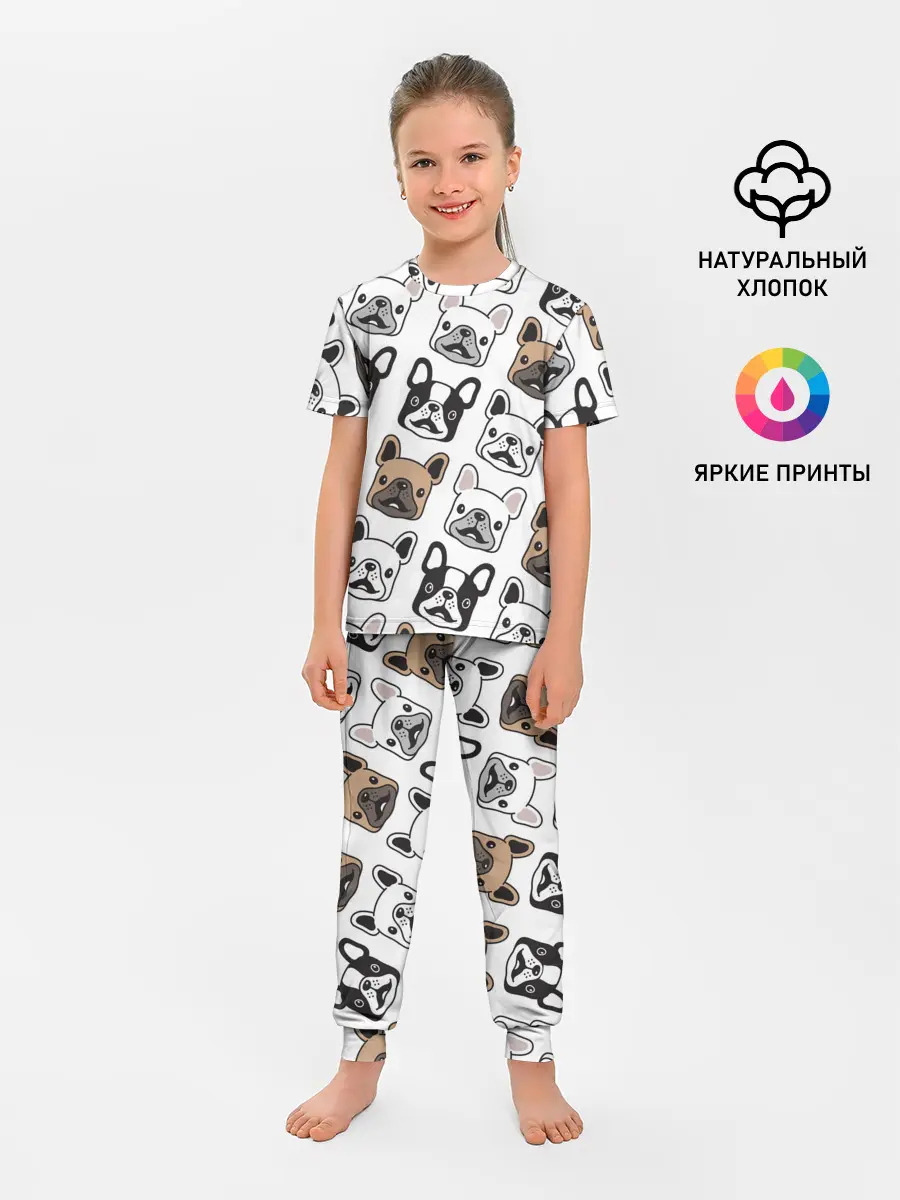 Детская пижама с брюками / БОСТОН ТЕРЬЕР | BOSTON TERRIER