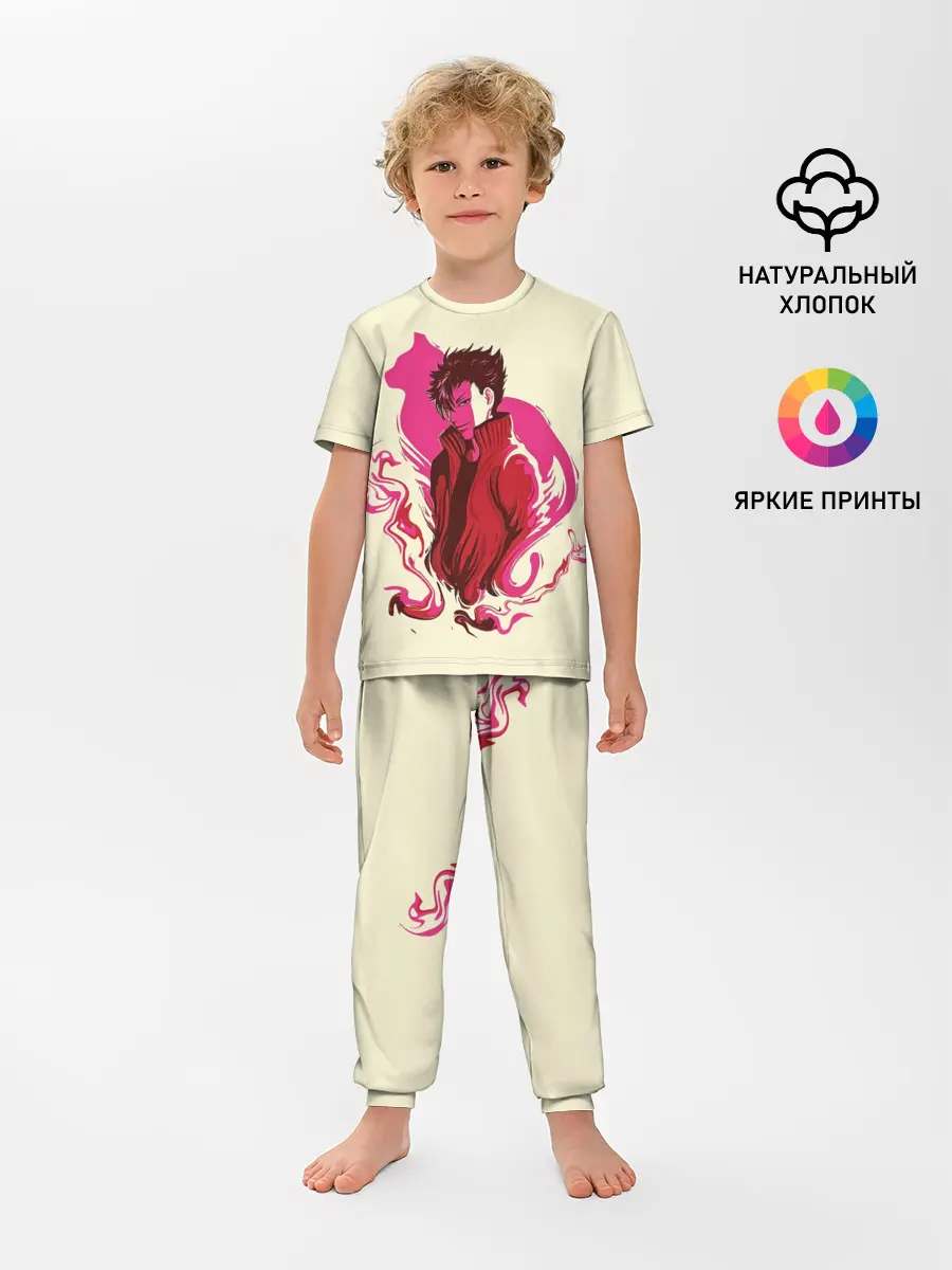 Детская пижама с брюками / Haikyuu Nekoma