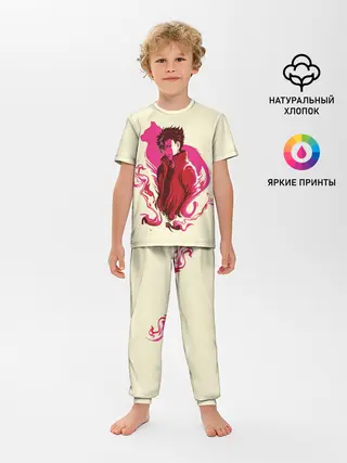 Детская пижама с брюками / Haikyuu Nekoma