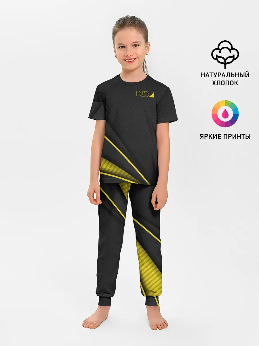 Детская пижама с брюками / Mass Effect N7