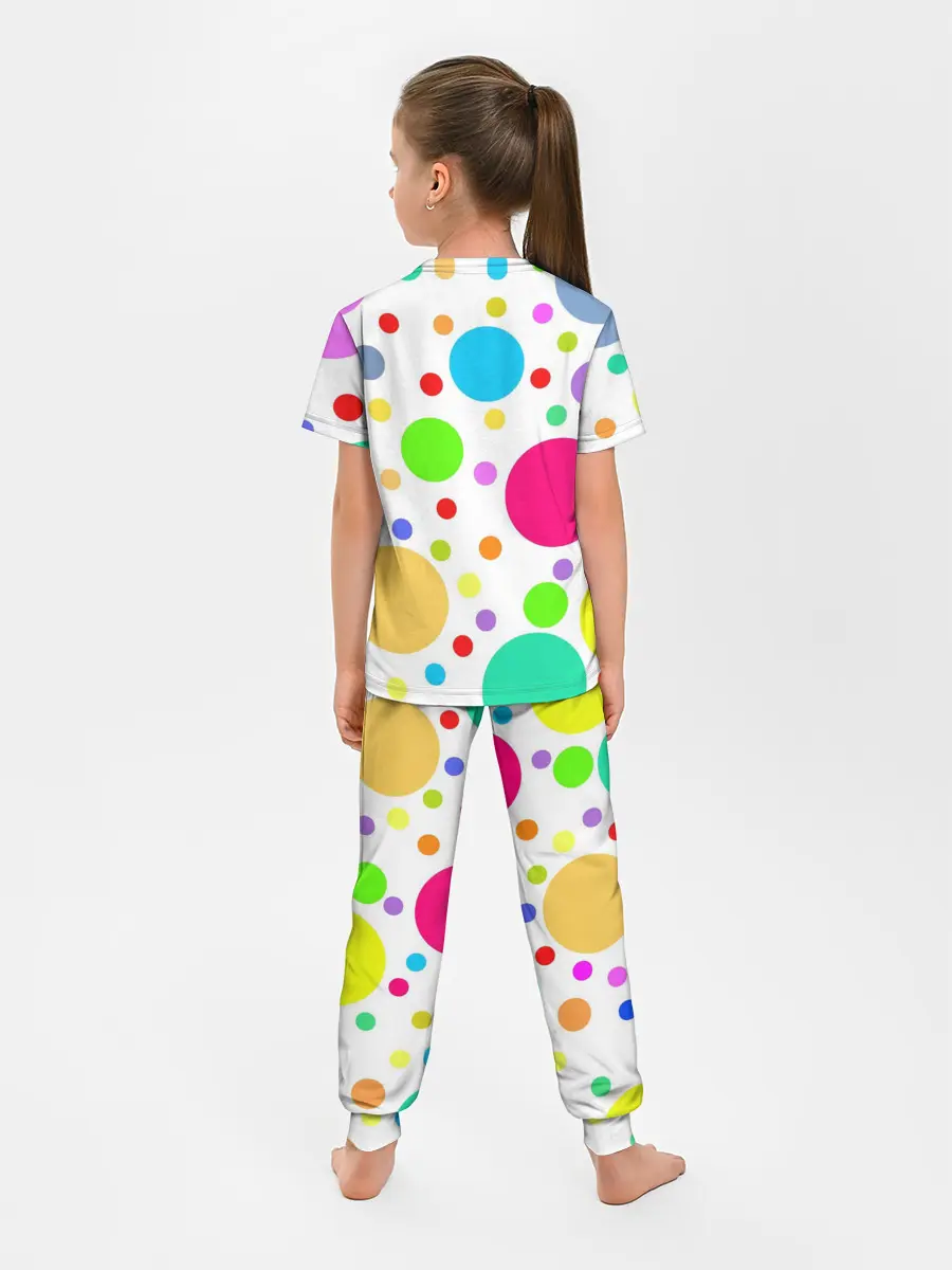 Детская пижама с брюками / Polka dot
