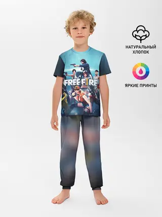 Детская пижама с брюками / FREE FIRE