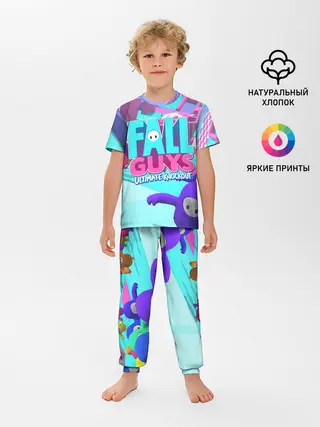 Детская пижама с брюками / Fall Guys