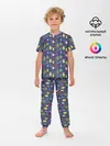 Детская пижама с брюками / Новогодние Ёлочные Игрушки