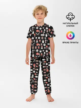 Детская пижама с брюками / Металлург