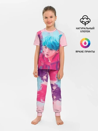 Детская пижама с брюками / BTS