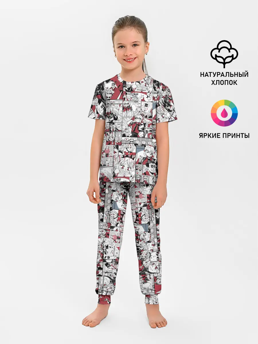 Детская пижама с брюками / HELLTAKER