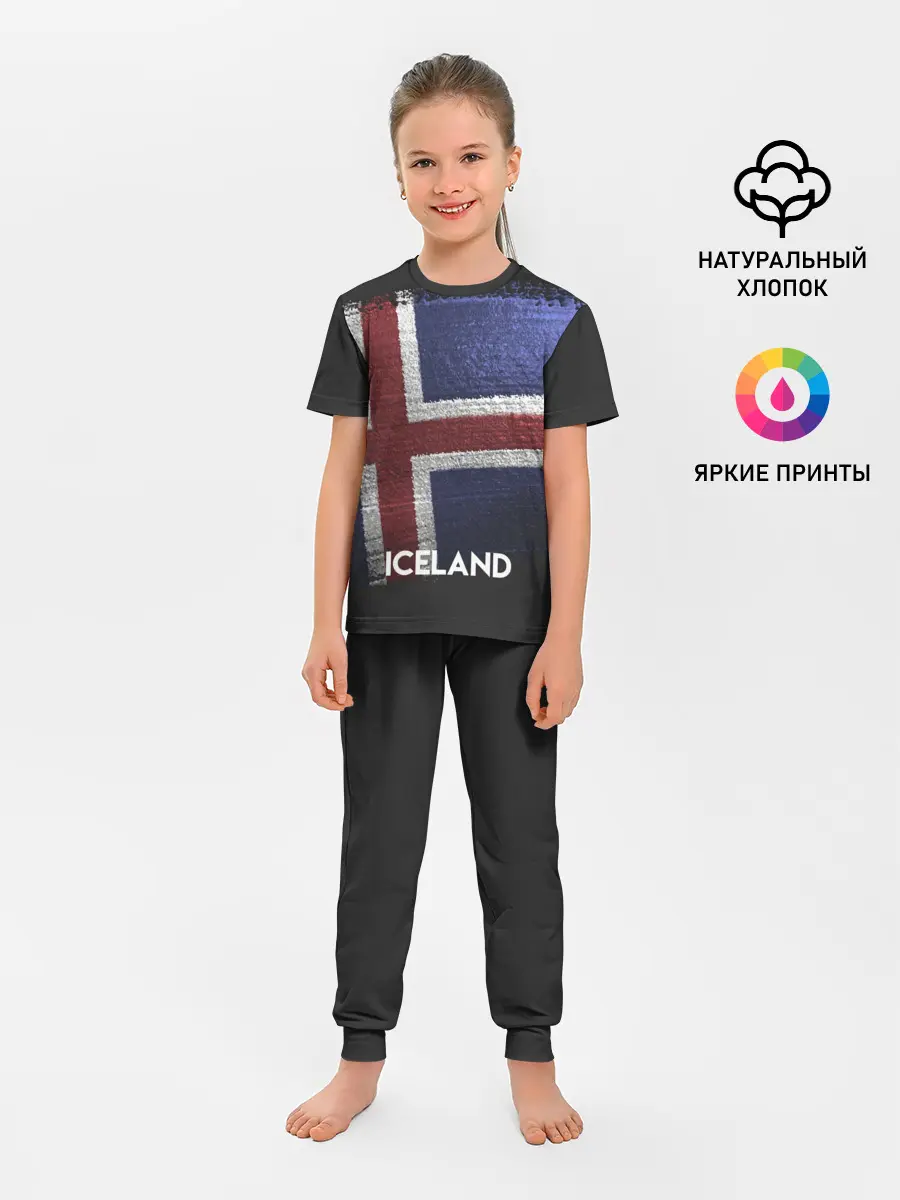 Детская пижама с брюками / Iceland
