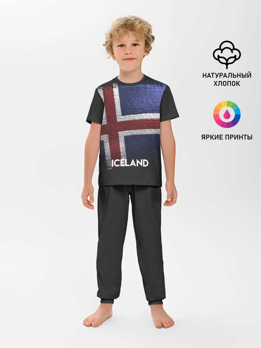 Детская пижама с брюками / Iceland