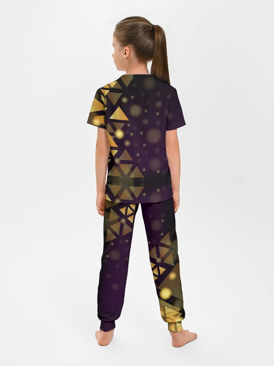Детская пижама с брюками / Geometry