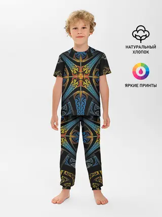 Детская пижама с брюками / FRACTAL 2020