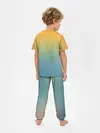 Детская пижама с брюками / Мягкий летний градиент
