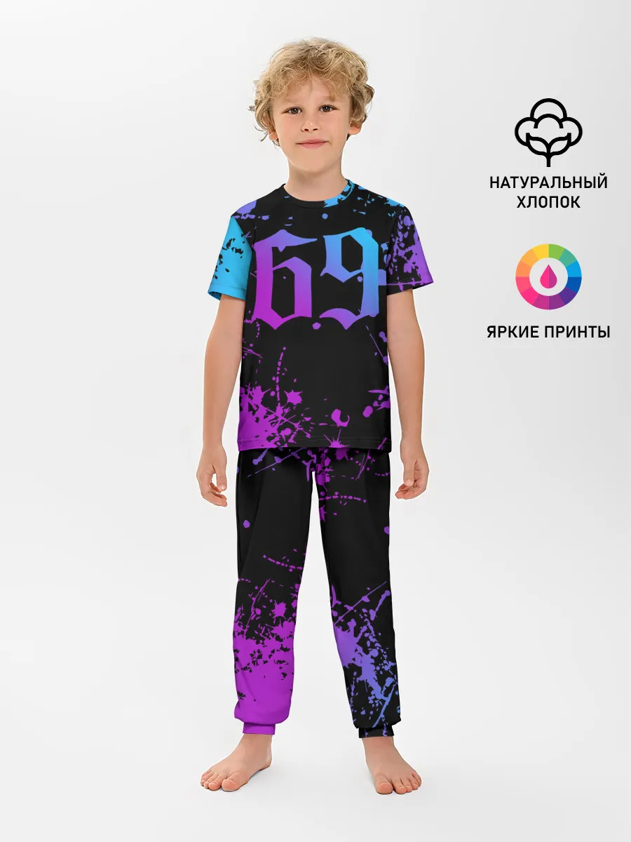 Детская пижама с брюками / 6IX9INE 69