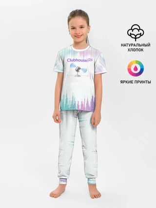 Детская пижама с брюками / clubhouse