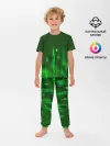 Детская пижама с брюками / Зеленый город