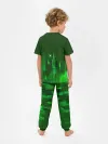 Детская пижама с брюками / Зеленый город