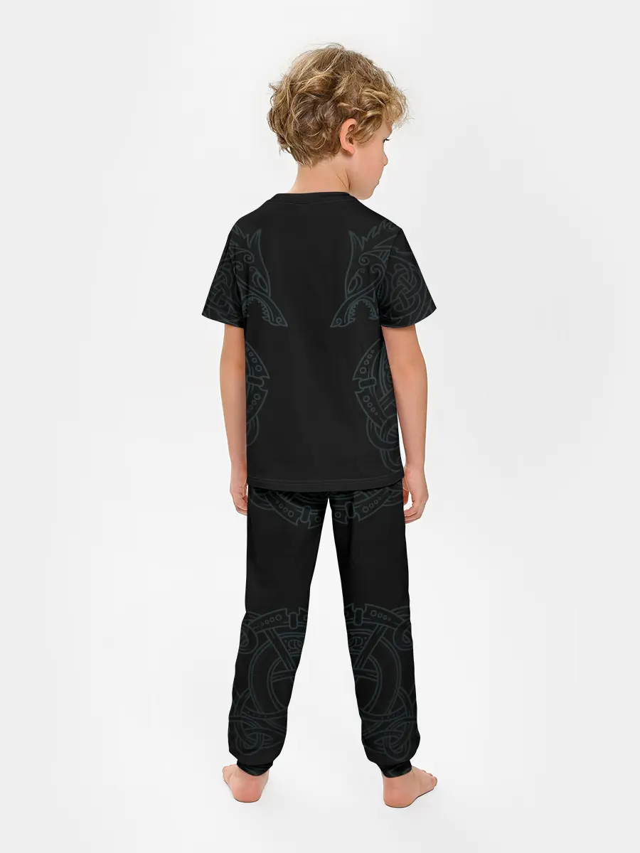 Детская пижама с брюками / Valheim