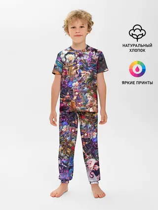 Детская пижама с брюками / League of Legends