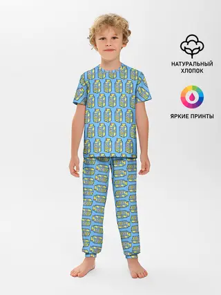 Детская пижама с брюками / Lyrical Lemonade Pattern
