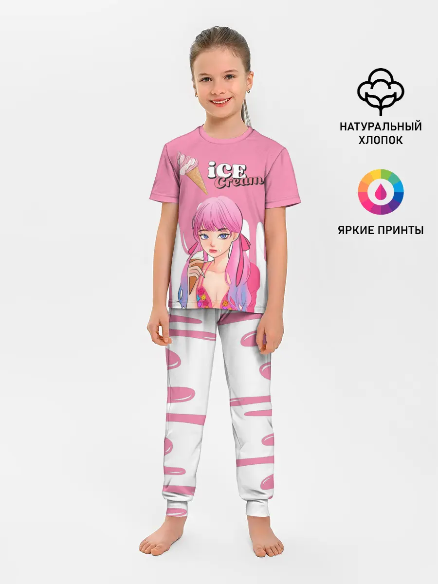 Детская пижама с брюками / BLACKPINK Ice Cream