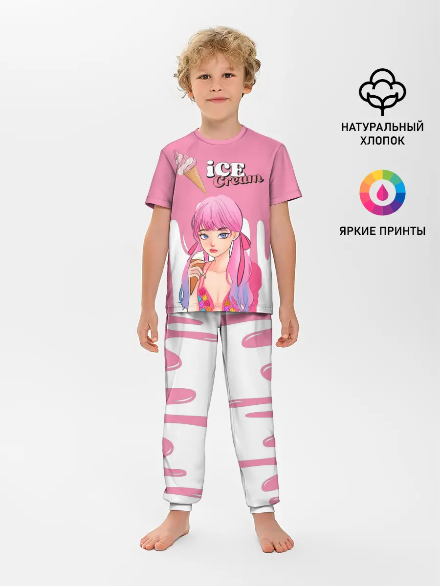 Детская пижама с брюками / BLACKPINK Ice Cream