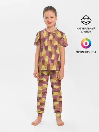 Детская пижама с брюками / BEAUTIFUL CATS