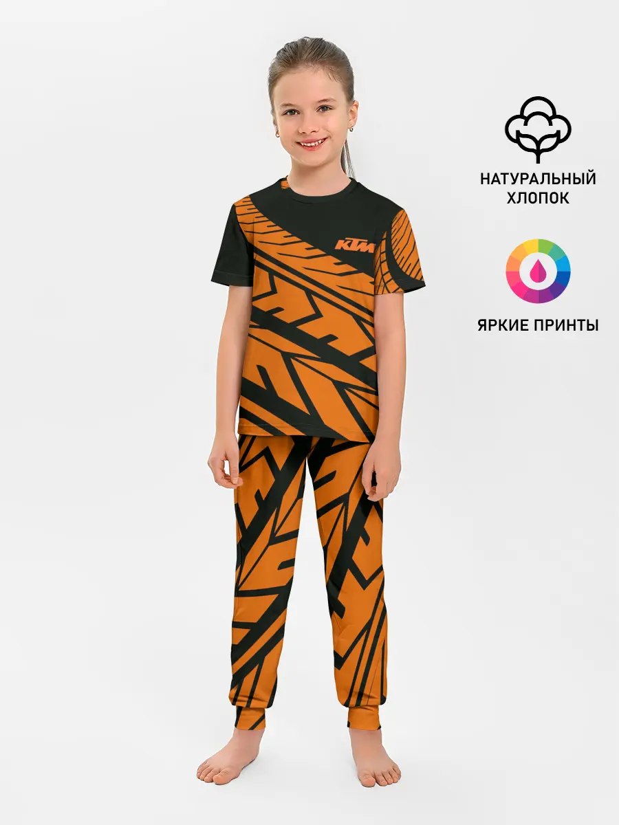 Детская пижама с брюками / ORANGE KTM | КТМ