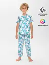 Детская пижама с брюками / Зимние Снежные Узоры