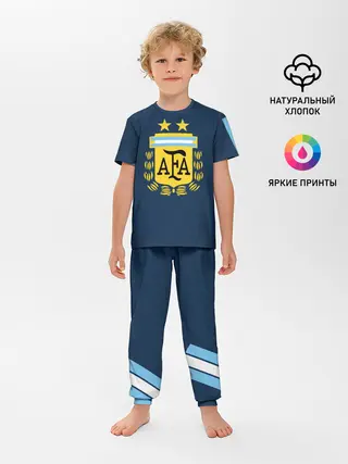 Детская пижама с брюками / Сборная Аргентины