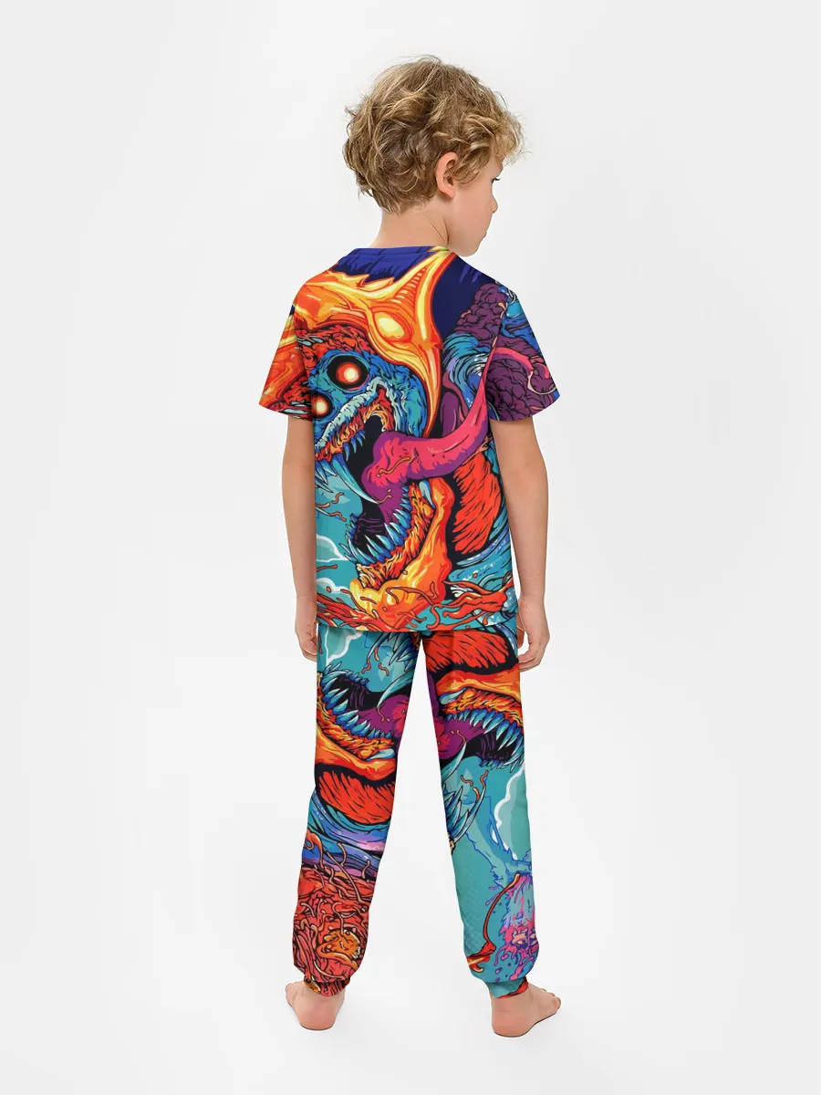 Детская пижама с брюками / Андрей в стиле CS GO