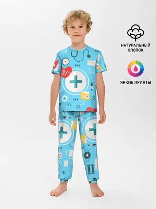 Детская пижама с брюками / Лучший доктор