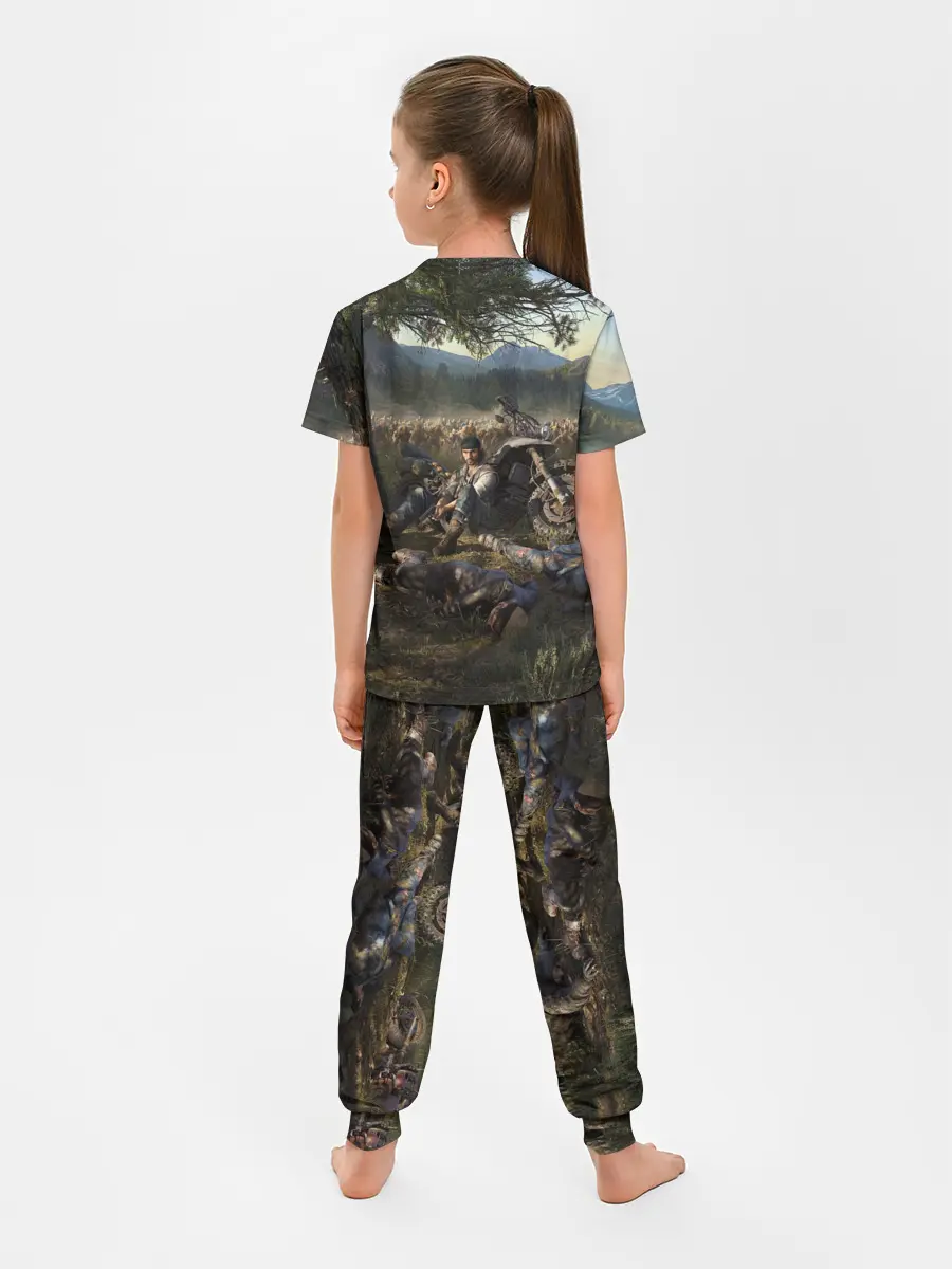 Детская пижама с брюками / Days gone Дикон и толпа фриков