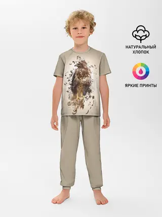 Детская пижама с брюками / Птица